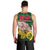 Dads Day Vanuatu Men Tank Top Dad Mi lavem yu - Polynesian Flowers Tribal LT9 - Polynesian Pride