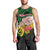 Fathers Day Polynesian Islands Vanuatu Men Tank Top Dad Mi lavem yu - Polynesian Flowers Tribal LT9 - Polynesian Pride