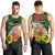 Dads Day Vanuatu Men Tank Top Dad Mi lavem yu - Polynesian Flowers Tribal LT9 - Polynesian Pride