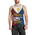 125th Independence Anniversary Philippines Men Tank Top Polynesian Pilipinas Flag Style - Black LT9 - Polynesian Pride