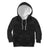 New Zealand Rugby Kid Hoodie All Black Fern with Maori Tribal Pattern LT9 Hoodie Black - Polynesian Pride