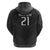 (Custom Text and Number) New Zealand Rugby Hoodie All Black Fern with Maori Tribal Pattern LT9 - Polynesian Pride