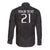 (Custom Text And Number) New Zealand Rugby Long Sleeve Button Shirt All Black Fern with Maori Tribal Pattern LT9 - Polynesian Pride