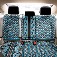 New Zealand Maori Niho Taniwha Back Car Seat Cover Kikorangi Mangopare and Puhoro Pattern