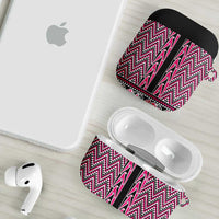 New Zealand Maori Niho Taniwha AirPods Case Mawhero Mangopare and Puhoro Pattern - Polynesian Pride