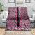 New Zealand Maori Niho Taniwha Blanket Mawhero Mangopare and Puhoro Pattern