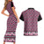 New Zealand Maori Niho Taniwha Couples Matching Short Sleeve Bodycon Dress and Hawaiian Shirt Mawhero Mangopare and Puhoro Pattern