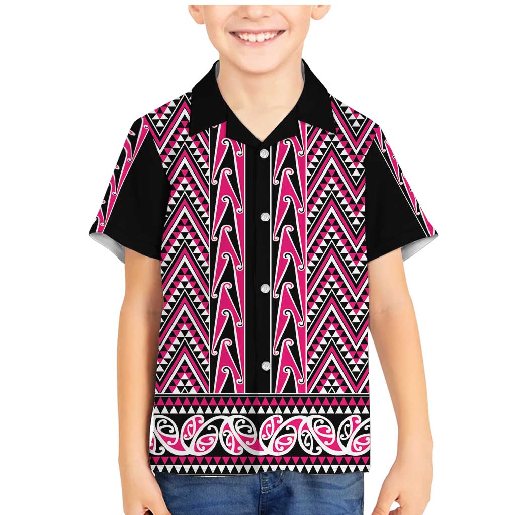 New Zealand Maori Niho Taniwha Family Matching Mermaid Dress and Hawaiian Shirt Mawhero Mangopare and Puhoro Pattern