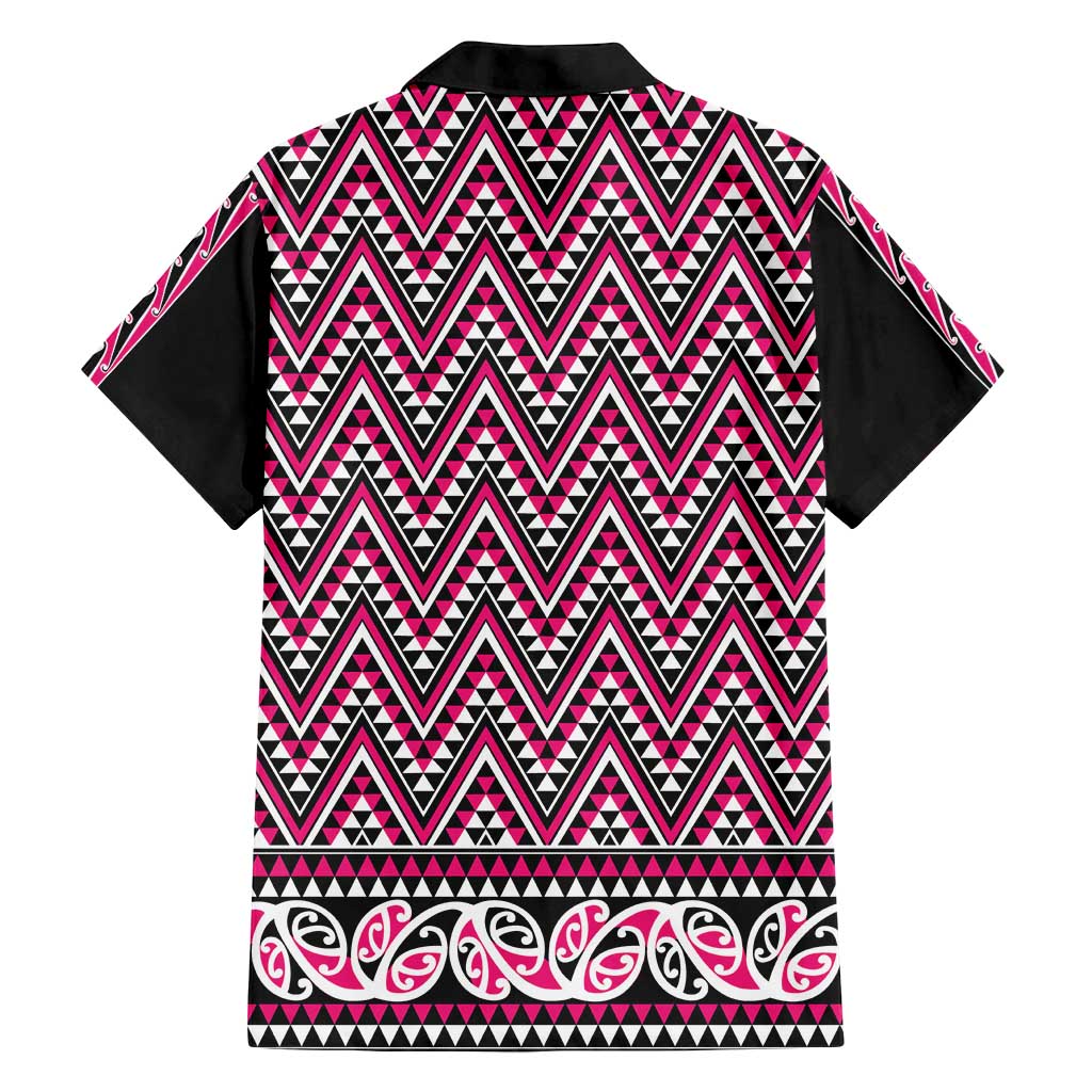 New Zealand Maori Niho Taniwha Family Matching Tank Maxi Dress and Hawaiian Shirt Mawhero Mangopare and Puhoro Pattern