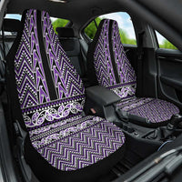 New Zealand Maori Niho Taniwha Car Seat Cover Waiporopo Mangopare and Puhoro Pattern
