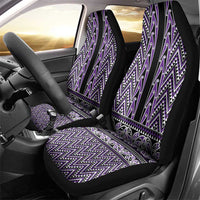 New Zealand Maori Niho Taniwha Car Seat Cover Waiporopo Mangopare and Puhoro Pattern