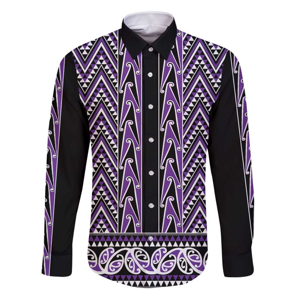 New Zealand Maori Niho Taniwha Family Matching Off Shoulder Short Dress and Hawaiian Shirt Waiporopo Mangopare and Puhoro Pattern