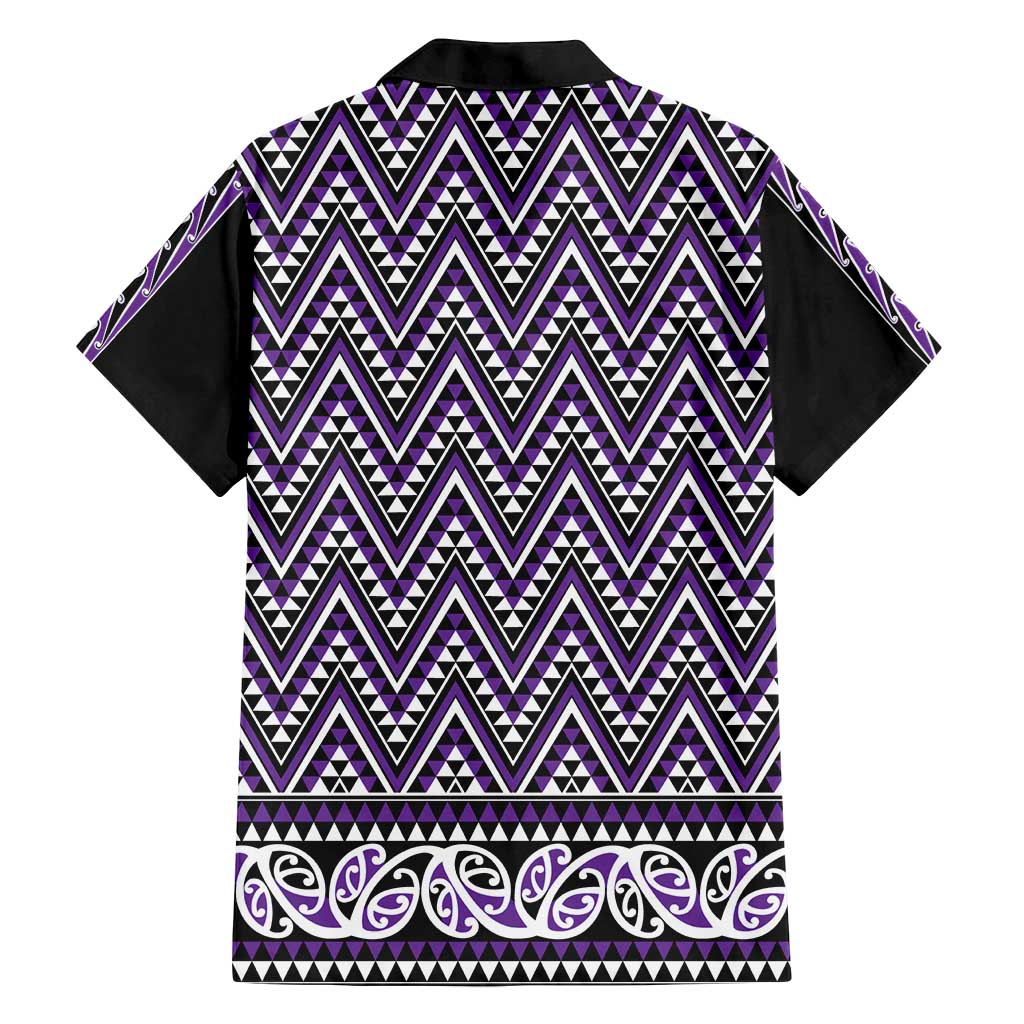 New Zealand Maori Niho Taniwha Family Matching Tank Maxi Dress and Hawaiian Shirt Waiporopo Mangopare and Puhoro Pattern
