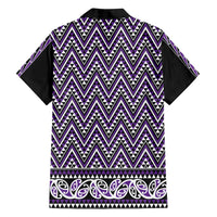 New Zealand Maori Niho Taniwha Family Matching Tank Maxi Dress and Hawaiian Shirt Waiporopo Mangopare and Puhoro Pattern