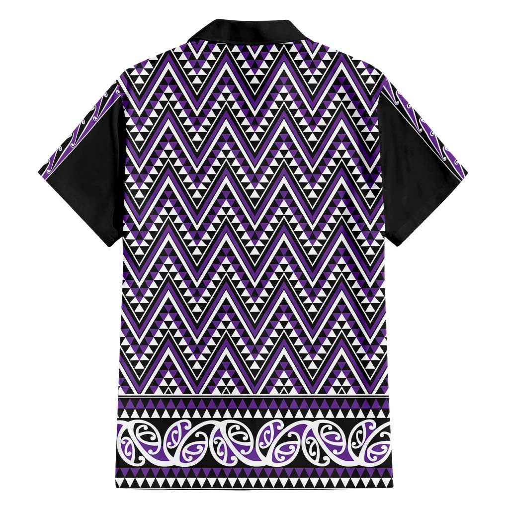 New Zealand Maori Niho Taniwha Hawaiian Shirt Waiporopo Mangopare and Puhoro Pattern LT9 - Polynesian Pride