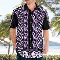 New Zealand Maori Niho Taniwha Hawaiian Shirt Waiporopo Mangopare and Puhoro Pattern LT9 - Polynesian Pride