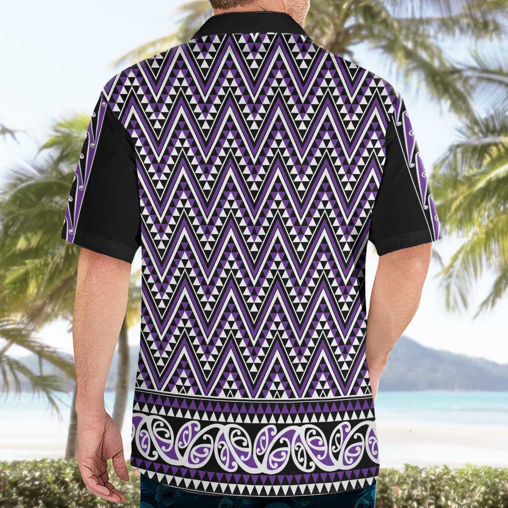 New Zealand Maori Niho Taniwha Hawaiian Shirt Waiporopo Mangopare and Puhoro Pattern LT9 - Polynesian Pride