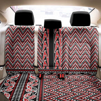 New Zealand Maori Niho Taniwha Back Car Seat Cover Whero Mangopare and Puhoro Pattern