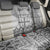 Vintage Bula Fiji Personalised Back Car Seat Cover Beige Hibiscus Tapa Pattern