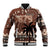 Personalised Bula Fiji 679 Baseball Jacket Fijian Tagimoucia Masi Tapa Art