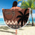 Personalised Bula Fiji 679 Beach Blanket Fijian Tagimoucia Masi Tapa Art