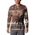 Personalised Bula Fiji 679 Button Sweatshirt Fijian Tagimoucia Masi Tapa Art
