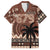 Personalised Bula Fiji 679 Family Matching Long Sleeve Bodycon Dress and Hawaiian Shirt Fijian Tagimoucia Masi Tapa Art