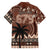 Personalised Bula Fiji 679 Family Matching Long Sleeve Bodycon Dress and Hawaiian Shirt Fijian Tagimoucia Masi Tapa Art