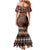 Personalised Bula Fiji 679 Mermaid Dress Fijian Tagimoucia Masi Tapa Art