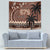 Personalised Bula Fiji 679 Tapestry Fijian Tagimoucia Masi Tapa Art