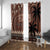 Personalised Bula Fiji 679 Window Curtain Fijian Tagimoucia Masi Tapa Art