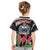 Personalised Samoa 685 Kid T Shirt Teuila Flower With Black Samoan Tattoo