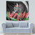 Personalised Samoa 685 Tapestry Teuila Flower With Black Samoan Tattoo