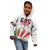 Personalised Samoa 685 Kid Hoodie Teuila Flower With White Samoan Tattoo