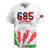 Personalised Samoa 685 Rugby Jersey Teuila Flower With White Samoan Tattoo