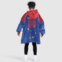 Cape Verde Atlantic Stars Custom Kid Wearable Blanket Hoodie Football 2026 Supporter