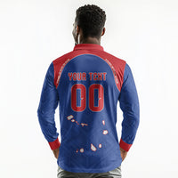 Cape Verde Atlantic Stars Custom Long Sleeve Polo Shirt Football 2026 Supporter