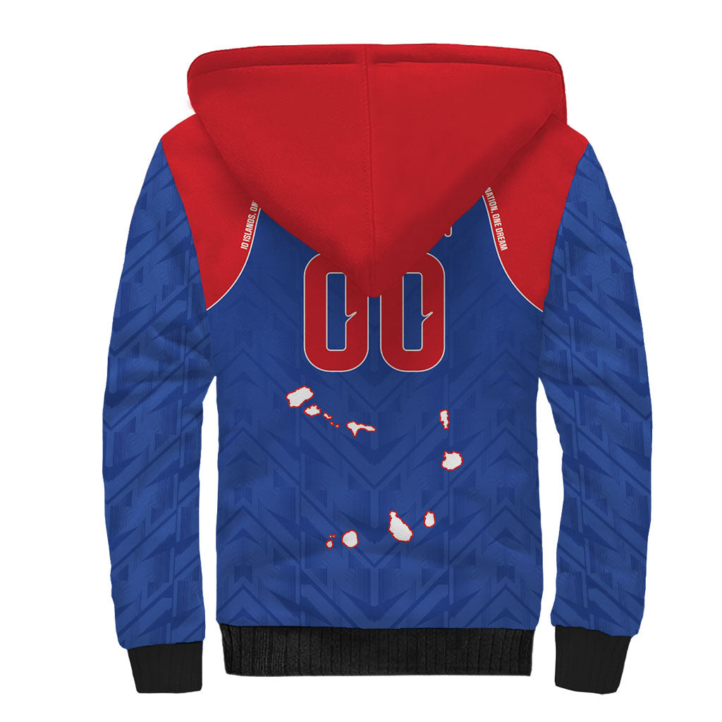 Cape Verde Atlantic Stars Custom Sherpa Hoodie Football 2026 Supporter