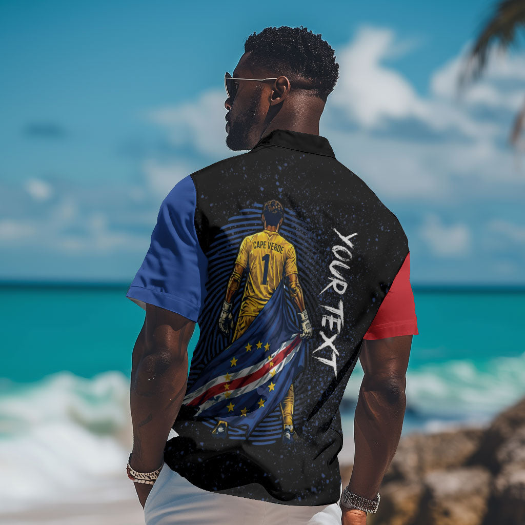 Cape Verde Goalkeeper Personalized Hawaiian Shirt 40 Years Old 27 Shots Zero Goals Vintage