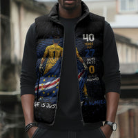Cape Verde Goalkeeper Personalized Sleeveless Puffer Jacket 40 Years Old 27 Shots Zero Goals Vintage