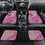 Hawaii Monk Seal and Map Car Mats Polynesian Kanaka Maoli Pink Vibe