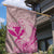 Hawaii Monk Seal and Map Garden Flag Polynesian Kanaka Maoli Pink Vibe