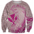 Hawaii Monk Seal and Map Sweatshirt Polynesian Kanaka Maoli Pink Vibe