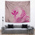 Hawaii Monk Seal and Map Tapestry Polynesian Kanaka Maoli Pink Vibe