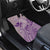 Hawaii Monk Seal and Map Car Mats Polynesian Kanaka Maoli Violet Vibe