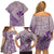 Hawaii Monk Seal and Map Family Matching Off Shoulder Short Dress and Hawaiian Shirt Polynesian Kanaka Maoli Violet Vibe