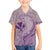 Hawaii Monk Seal and Map Family Matching Off Shoulder Short Dress and Hawaiian Shirt Polynesian Kanaka Maoli Violet Vibe