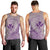 Hawaii Monk Seal and Map Men Tank Top Polynesian Kanaka Maoli Violet Vibe