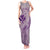 Hawaii Monk Seal and Map Tank Maxi Dress Polynesian Kanaka Maoli Violet Vibe