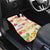 Kawaii Turtle Car Mats Aloha Hibiscus Flowers